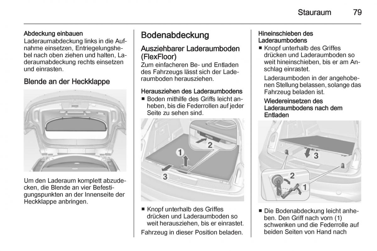 Opel Insignia Handbuch / page 81