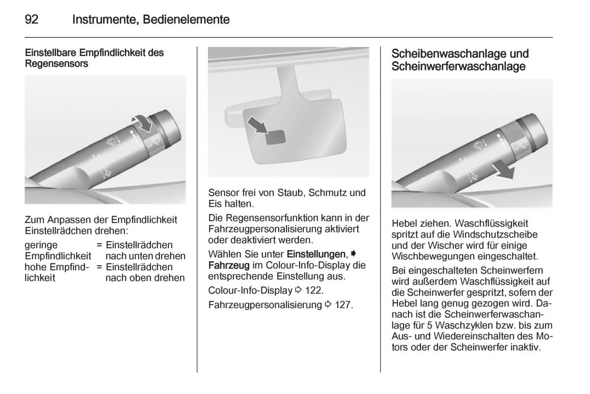 Opel Insignia Handbuch / page 94