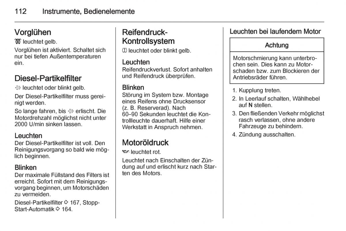 Opel Insignia Handbuch / page 114