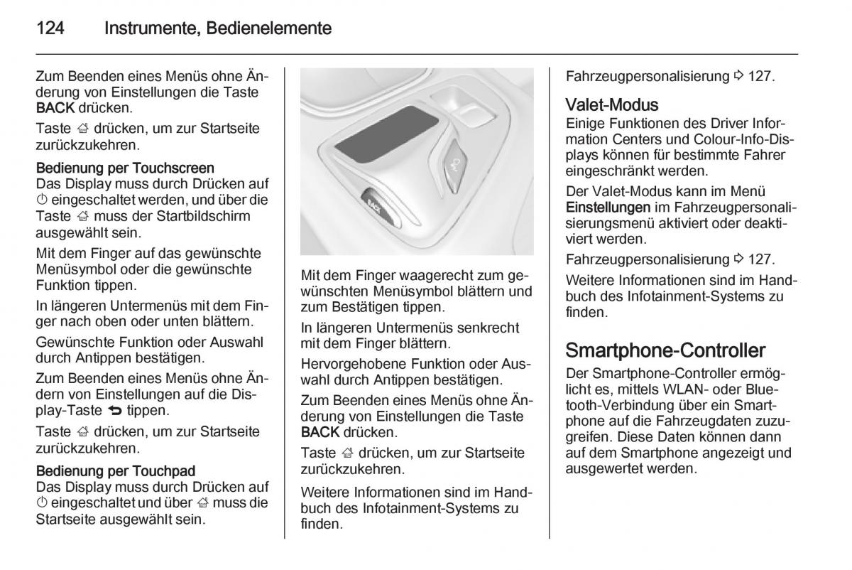 Opel Insignia Handbuch / page 126