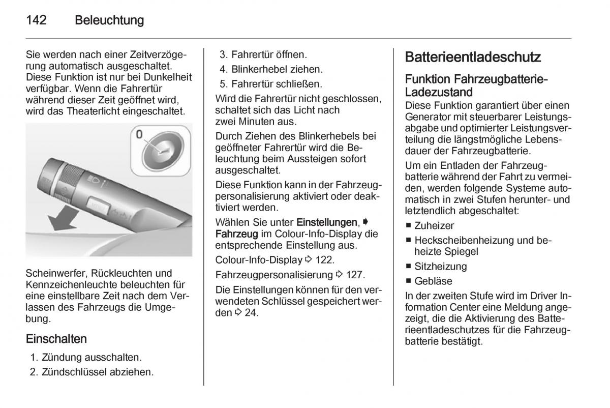 Opel Insignia Handbuch / page 144