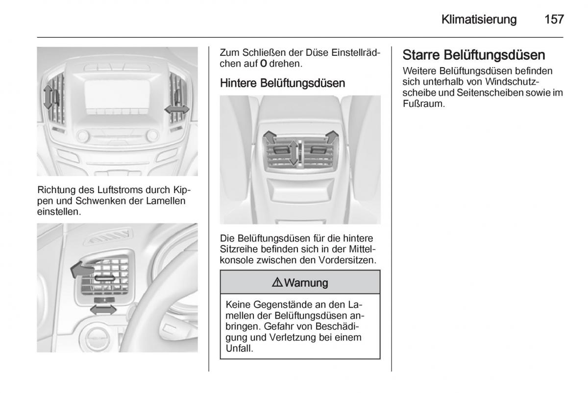 Opel Insignia Handbuch / page 159