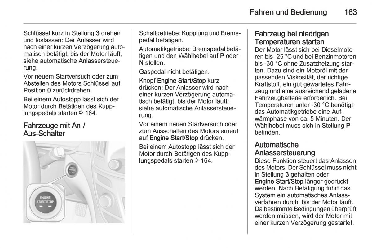 Opel Insignia Handbuch / page 165