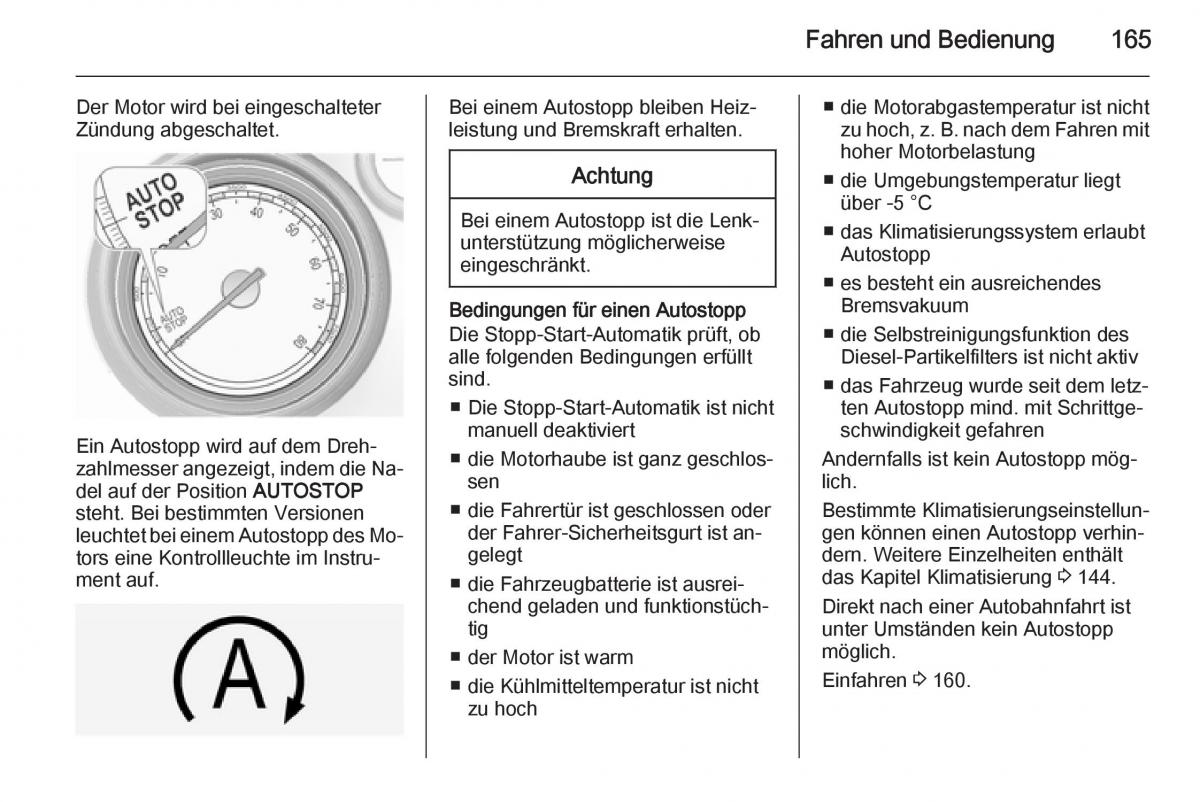 Opel Insignia Handbuch / page 167