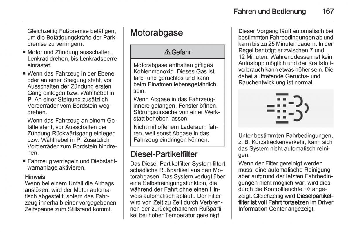 Opel Insignia Handbuch / page 169