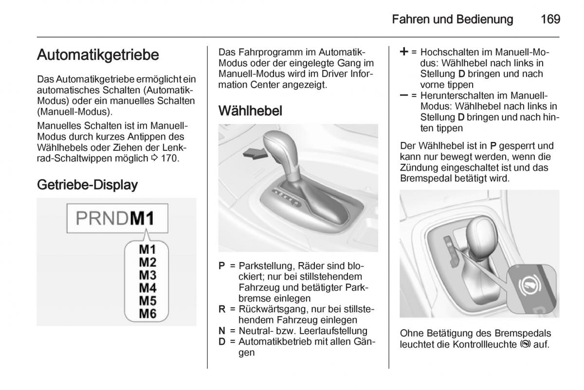 Opel Insignia Handbuch / page 171