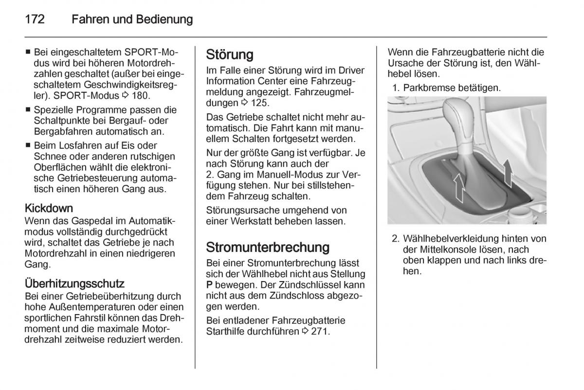 Opel Insignia Handbuch / page 174