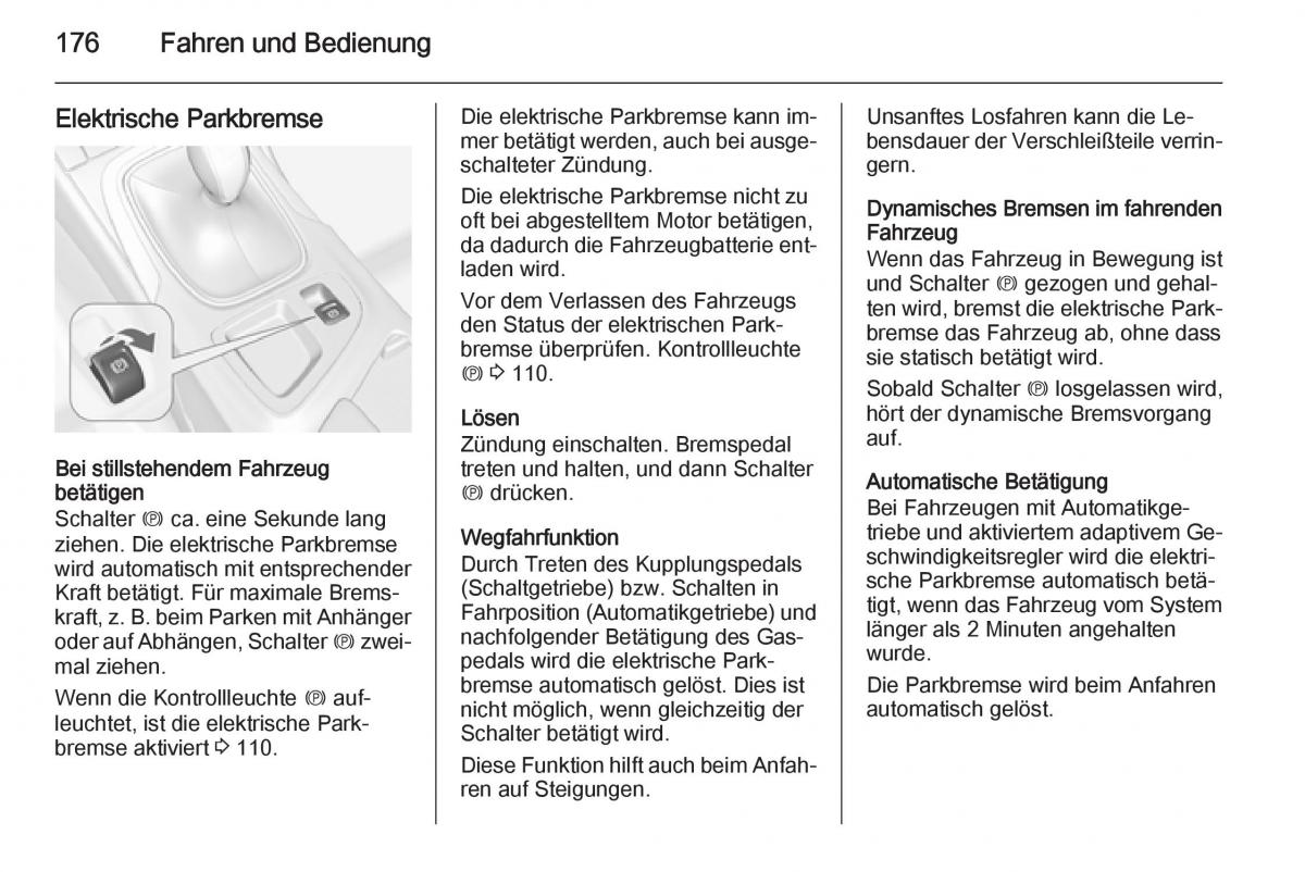 Opel Insignia Handbuch / page 178