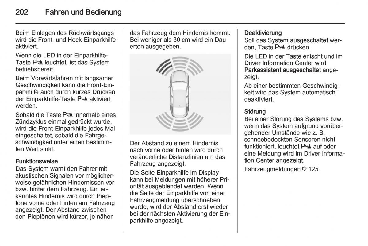 Opel Insignia Handbuch / page 204