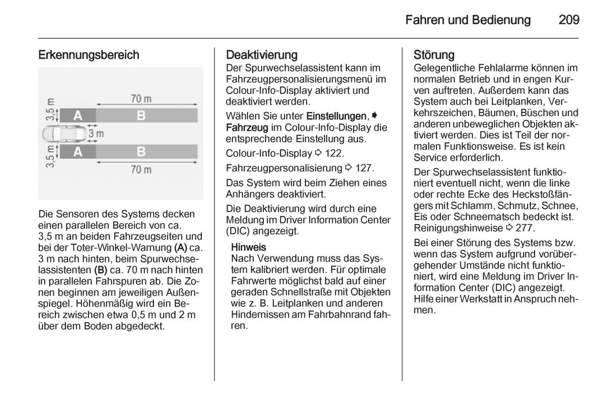 Opel Insignia Handbuch / page 211