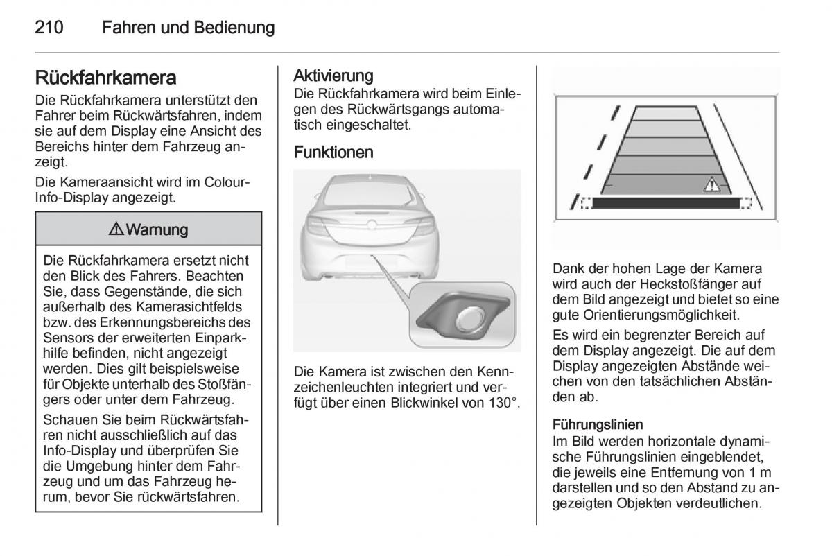 Opel Insignia Handbuch / page 212