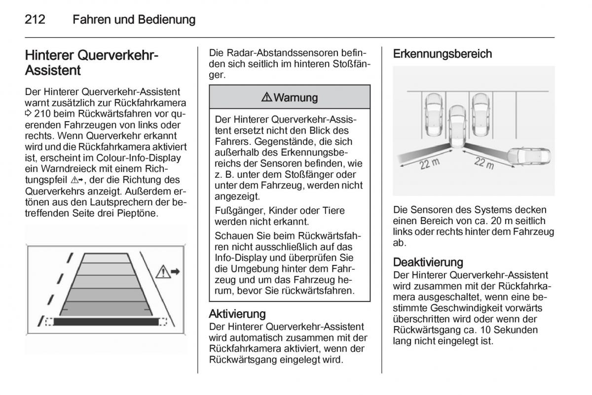 Opel Insignia Handbuch / page 214