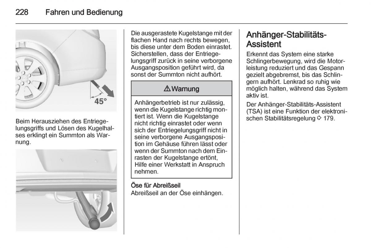 Opel Insignia Handbuch / page 230