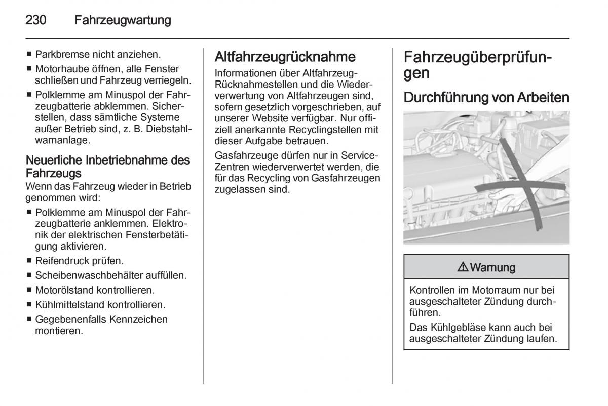 Opel Insignia Handbuch / page 232