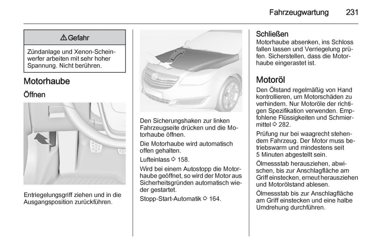 Opel Insignia Handbuch / page 233