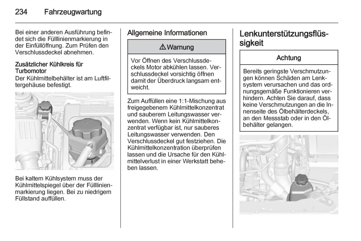 Opel Insignia Handbuch / page 236