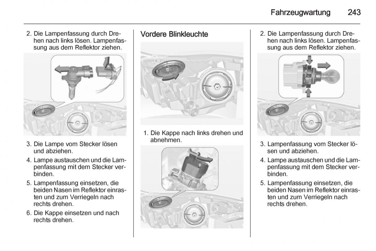 Opel Insignia Handbuch / page 245