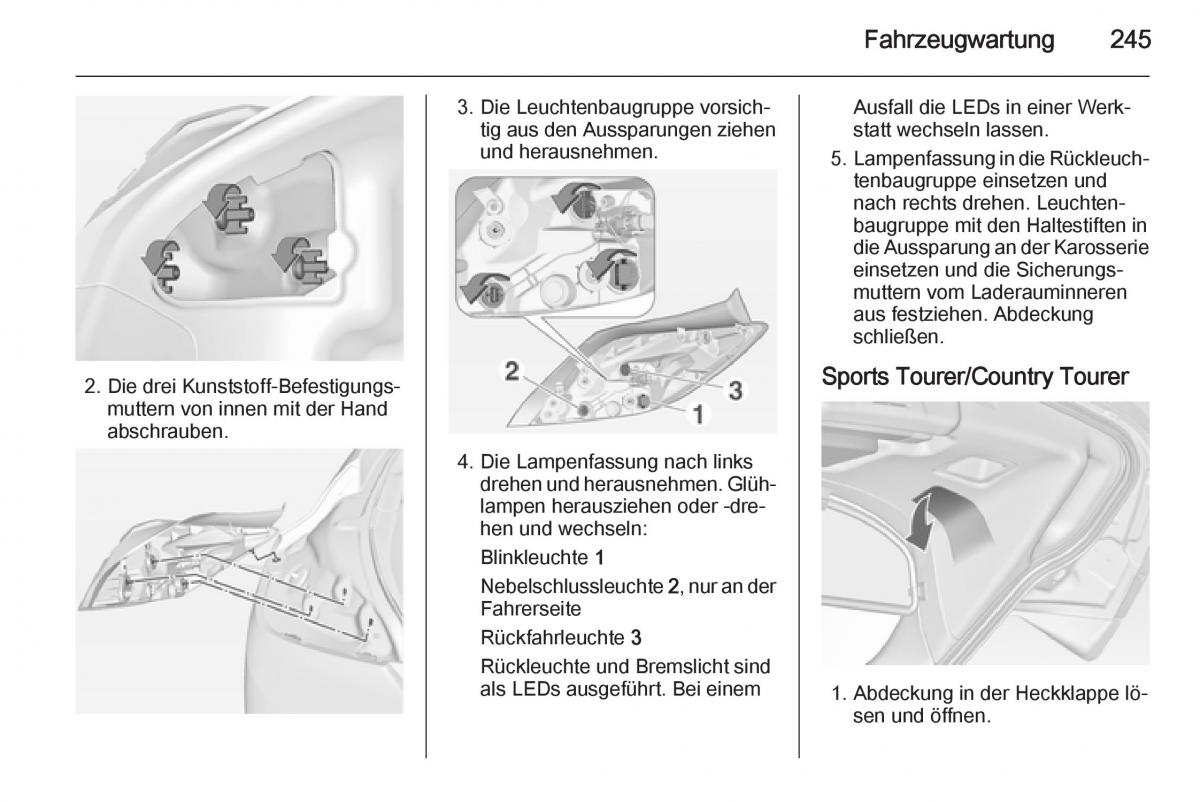 Opel Insignia Handbuch / page 247