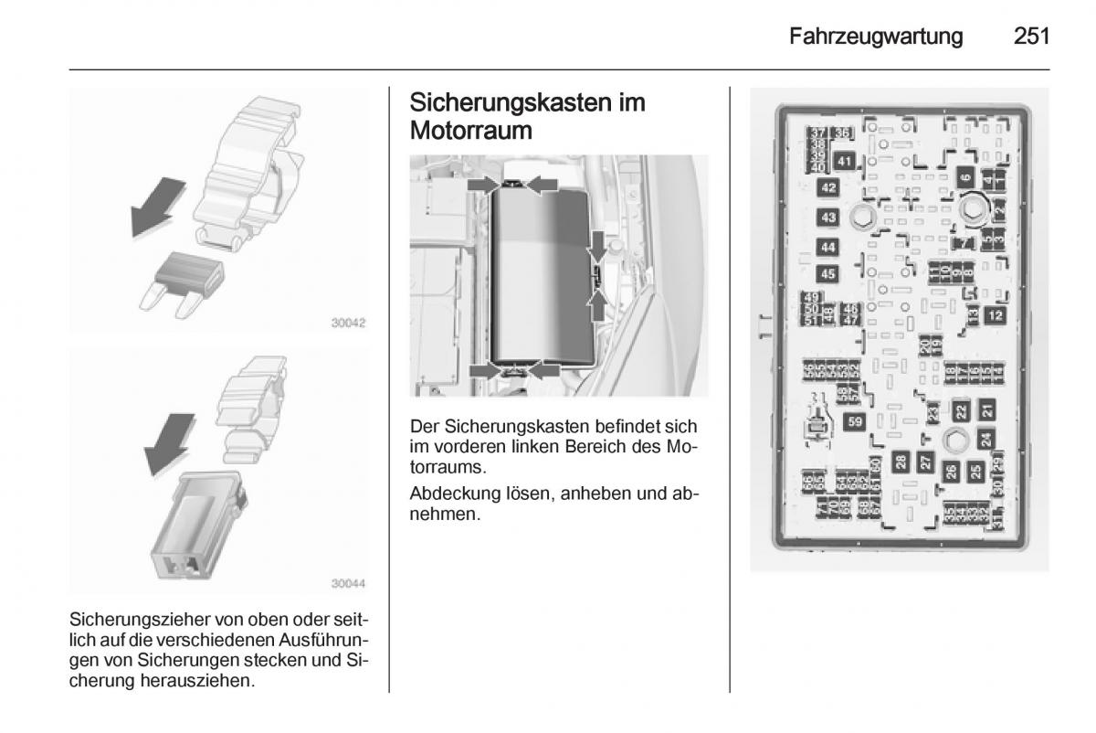 Opel Insignia Handbuch / page 253