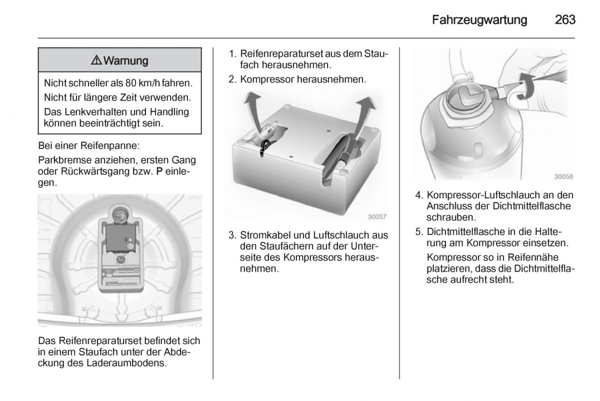 Opel Insignia Handbuch / page 265