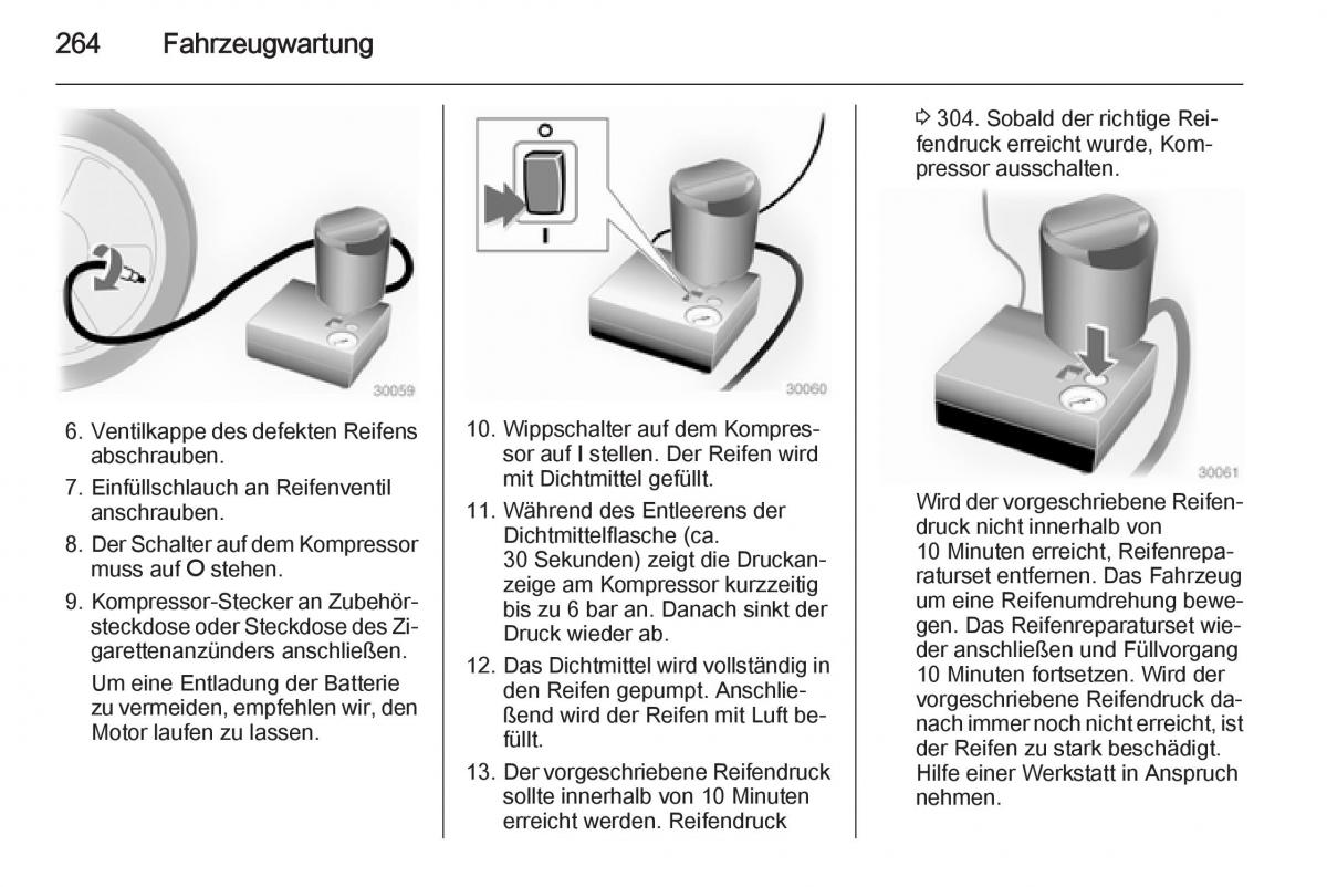 Opel Insignia Handbuch / page 266