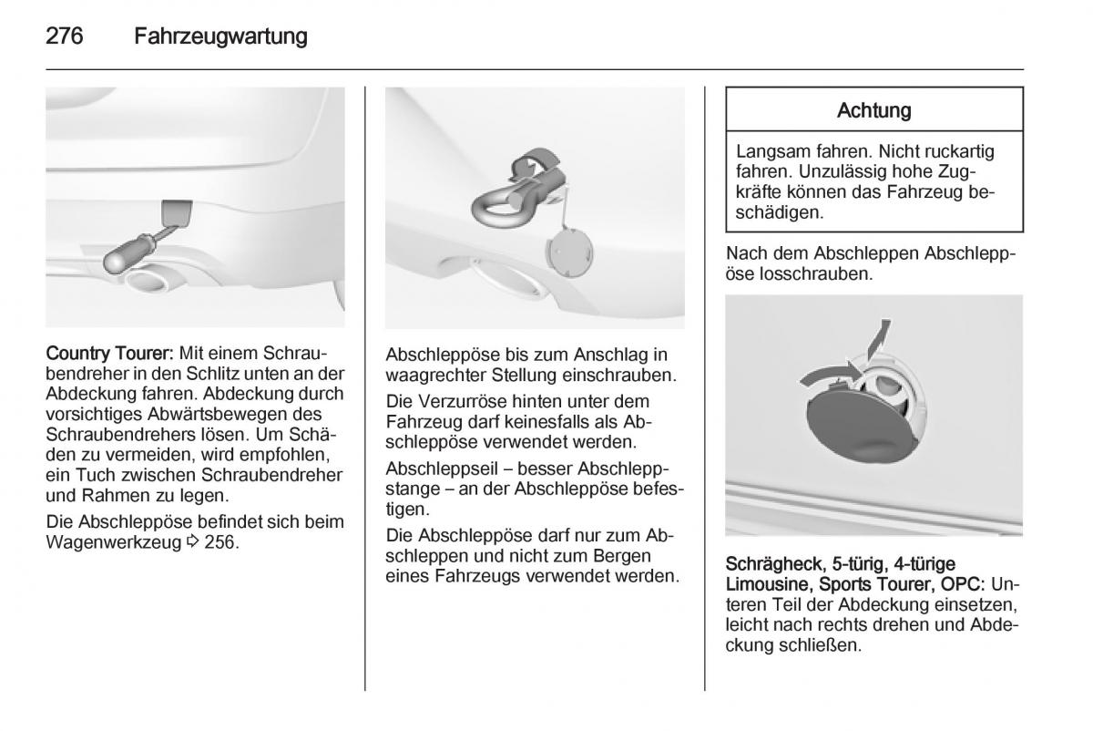 Opel Insignia Handbuch / page 278