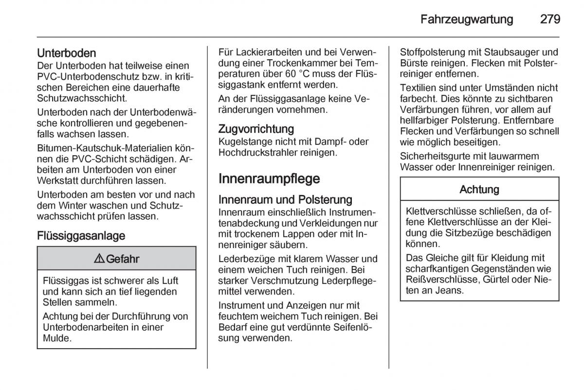 Opel Insignia Handbuch / page 281