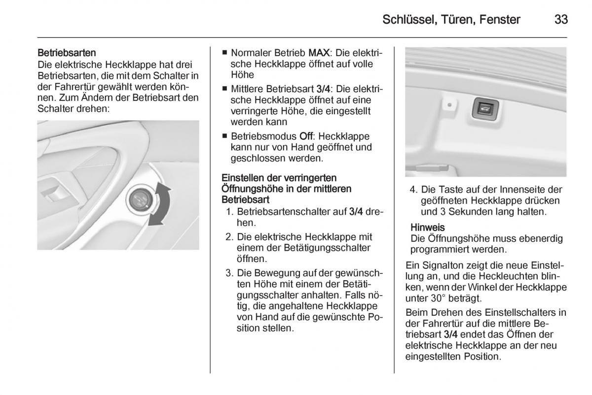 Opel Insignia Handbuch / page 35