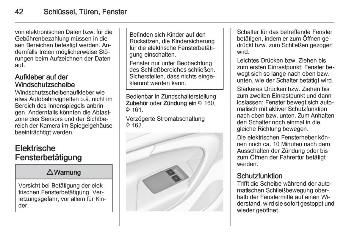 Opel Insignia Handbuch / page 44