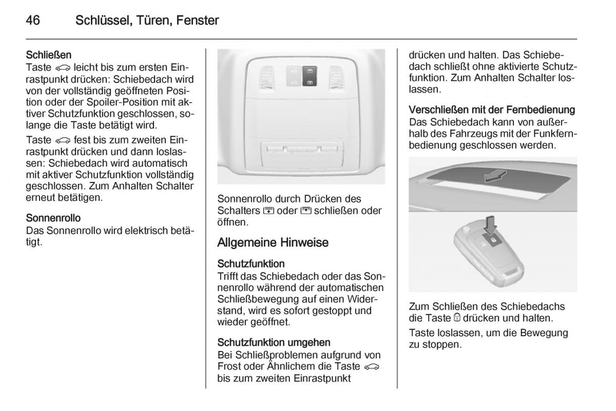 Opel Insignia Handbuch / page 48