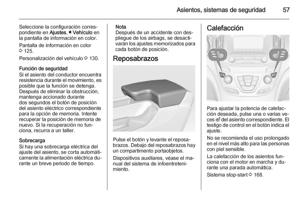 Opel Insignia manual del propietario / page 59