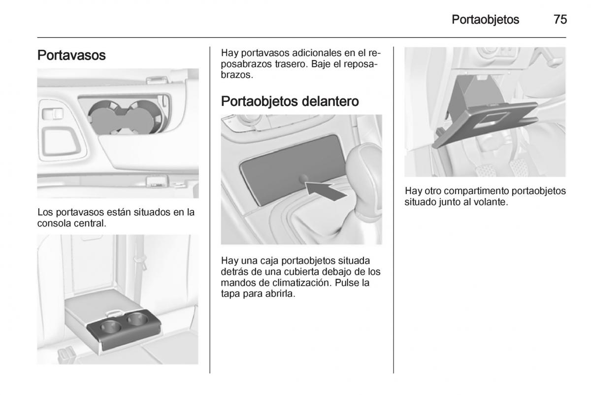 Opel Insignia manual del propietario / page 77