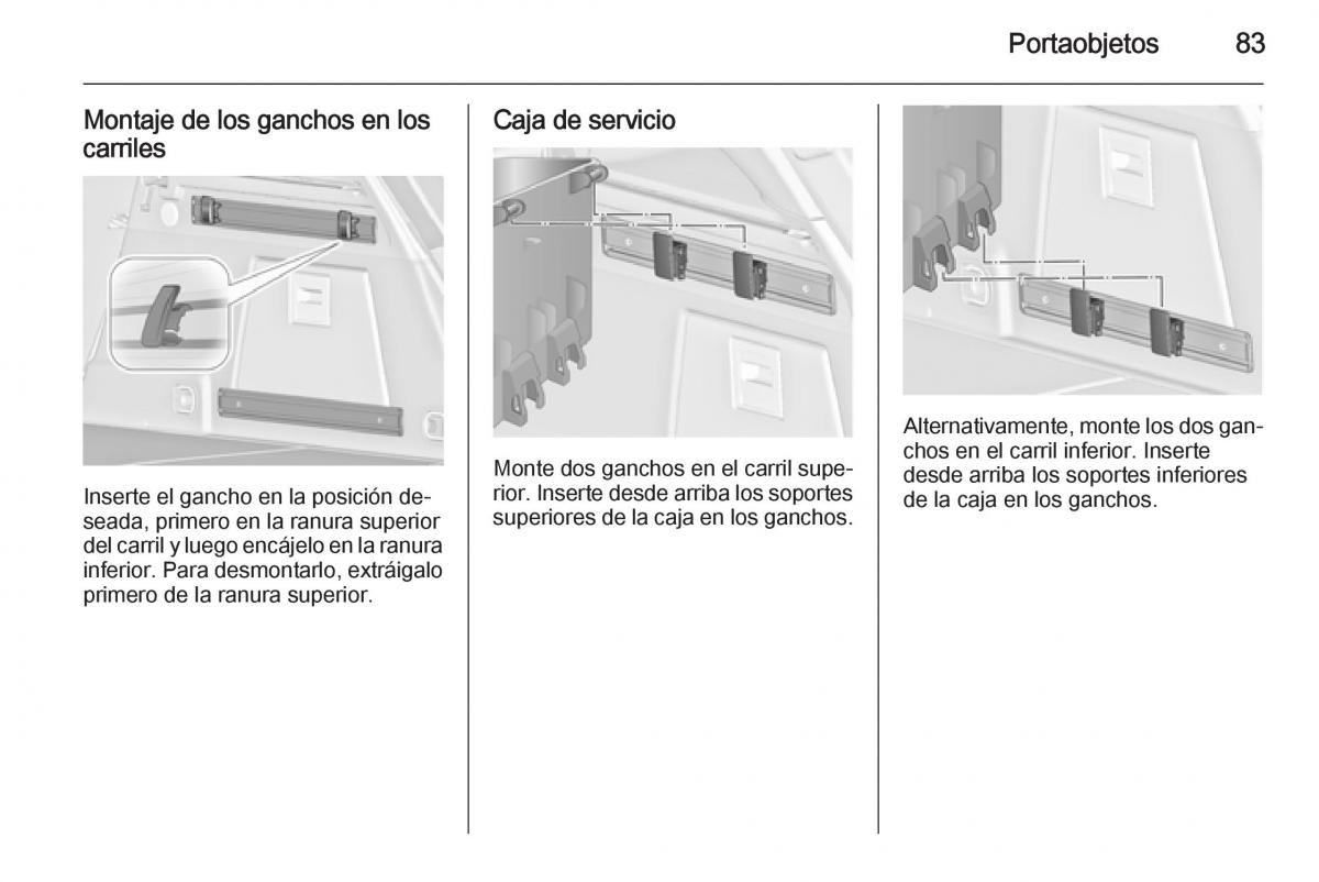 Opel Insignia manual del propietario / page 85