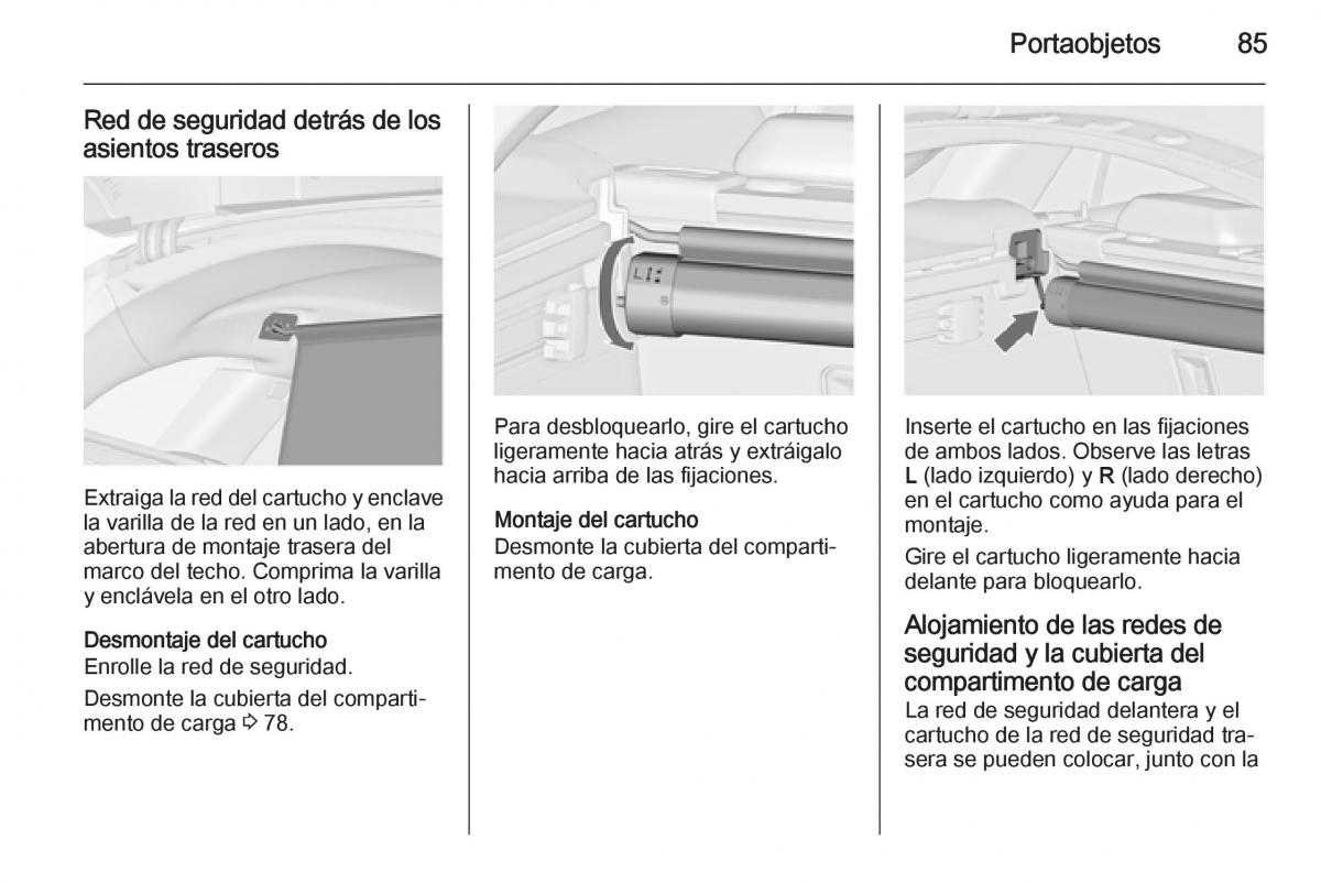 Opel Insignia manual del propietario / page 87