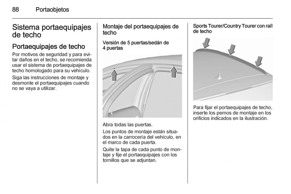 Opel Insignia manual del propietario / page 90