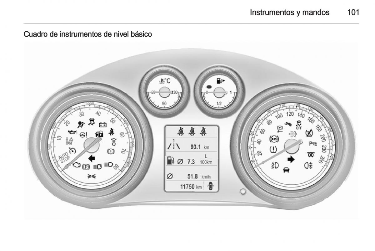 Opel Insignia manual del propietario / page 103