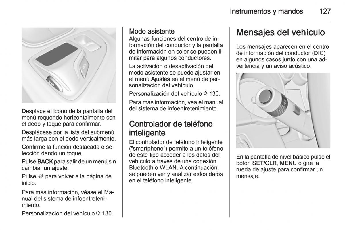 Opel Insignia manual del propietario / page 129