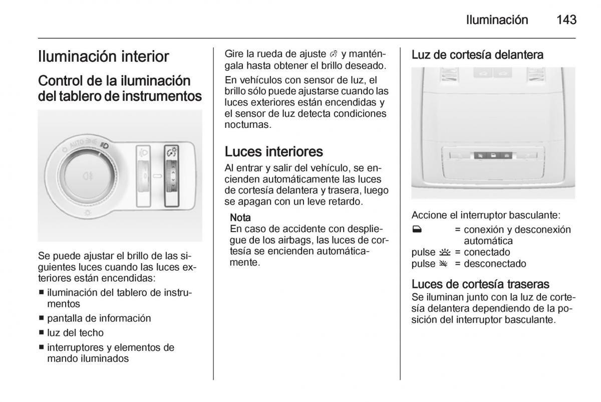 Opel Insignia manual del propietario / page 145