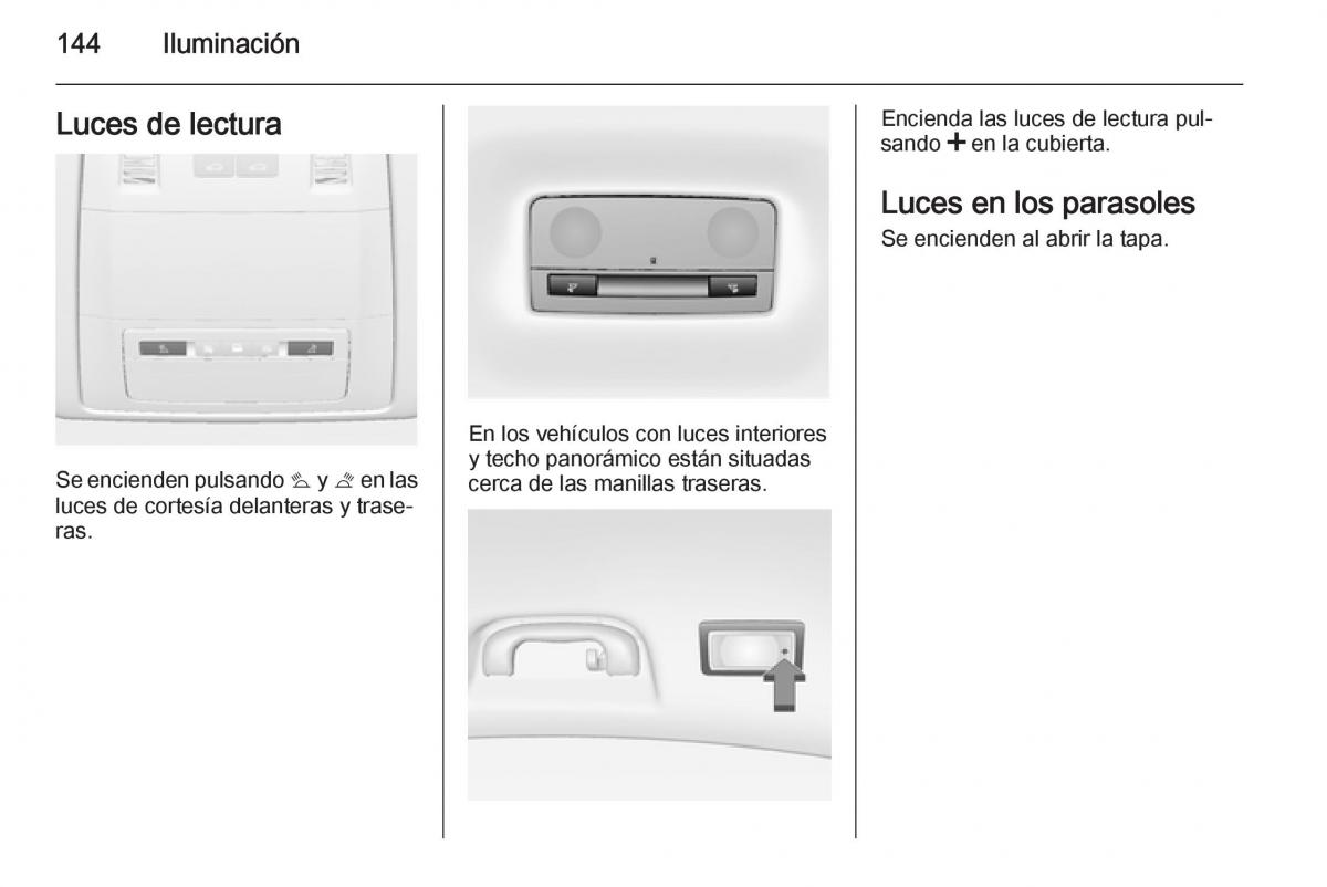 Opel Insignia manual del propietario / page 146