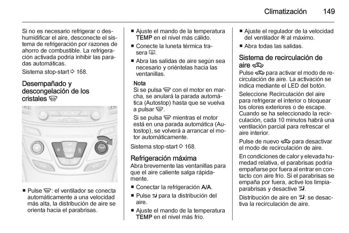 Opel Insignia manual del propietario / page 151