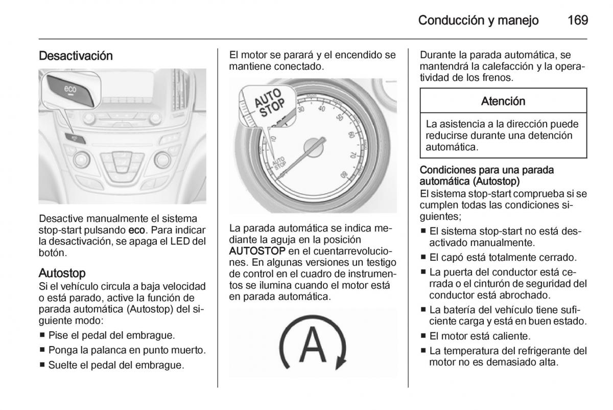 Opel Insignia manual del propietario / page 171