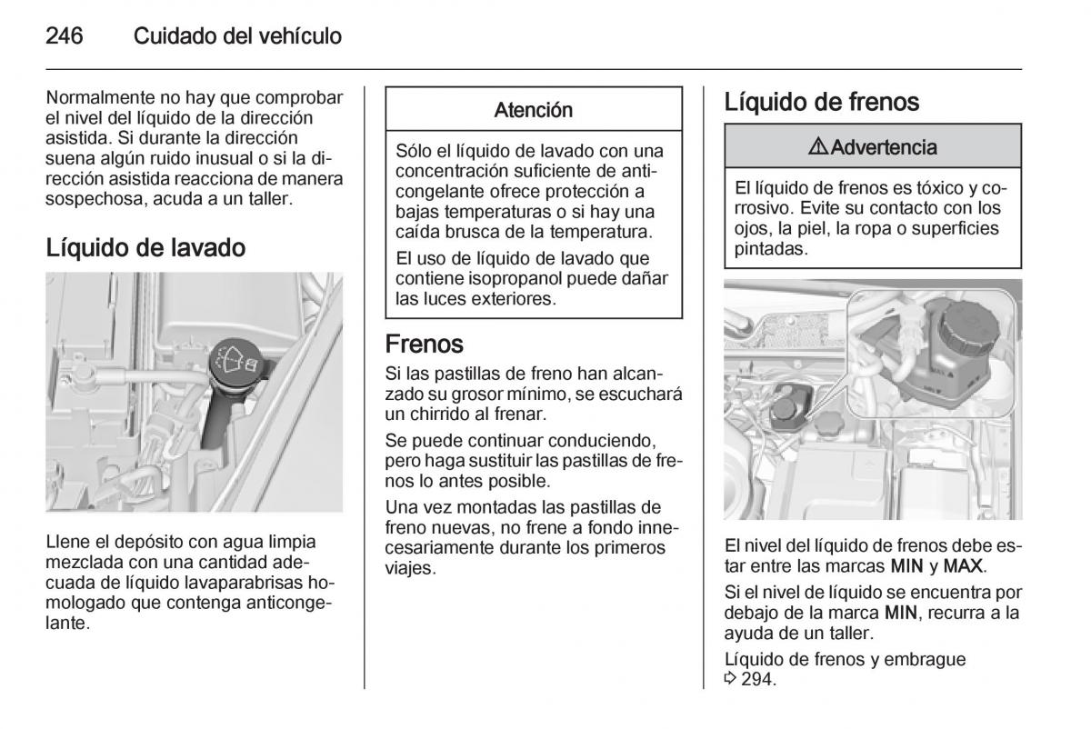 Opel Insignia manual del propietario / page 248