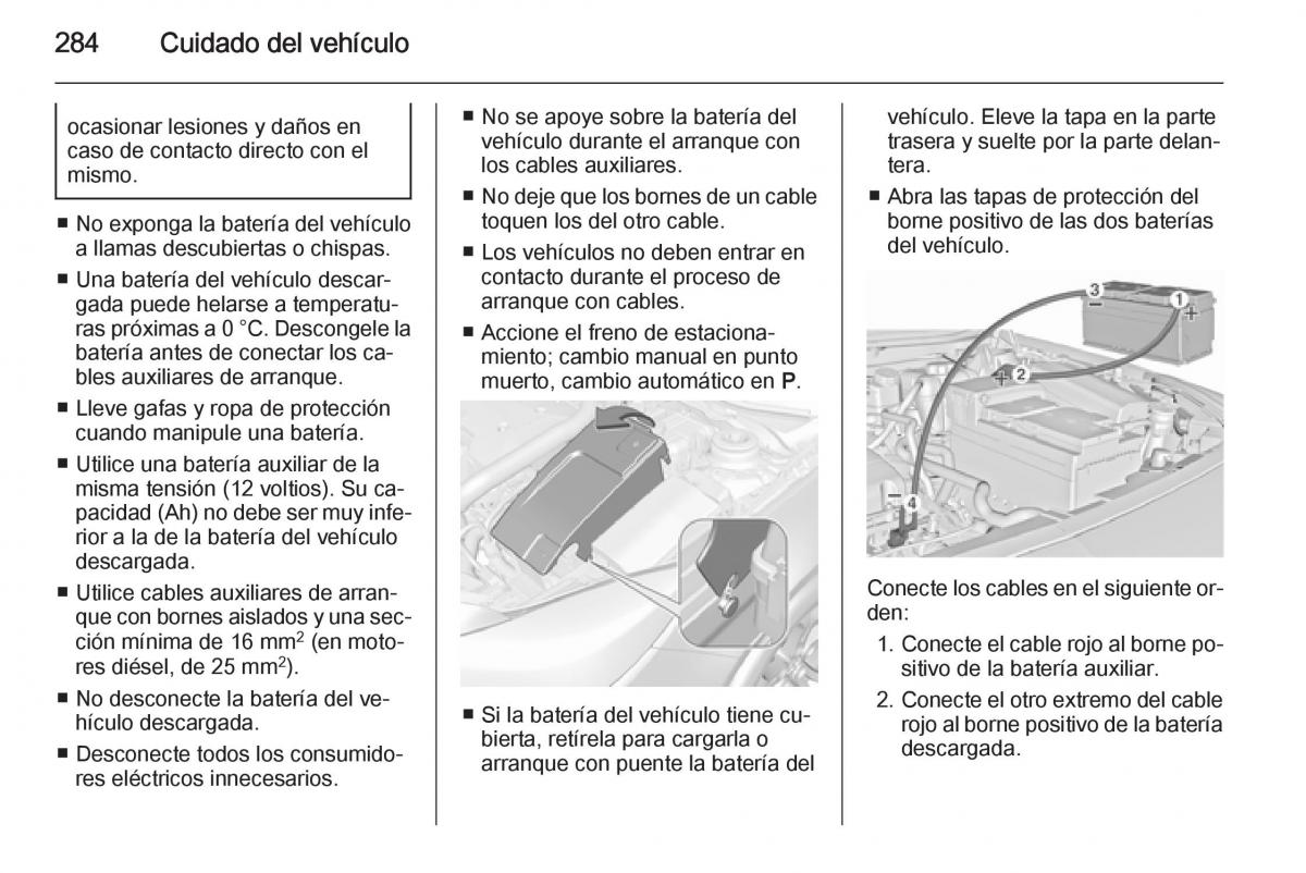 Opel Insignia manual del propietario / page 286