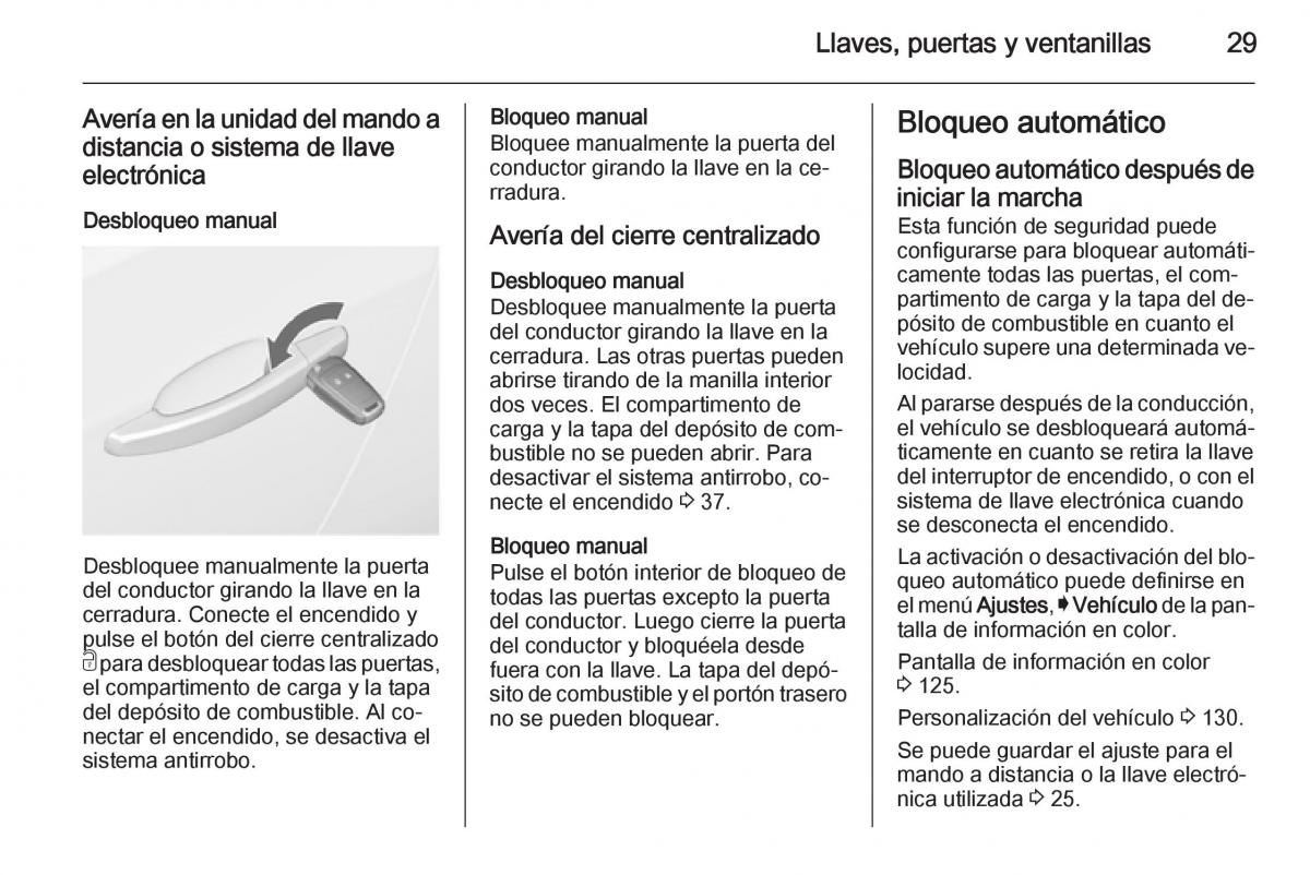 Opel Insignia manual del propietario / page 31