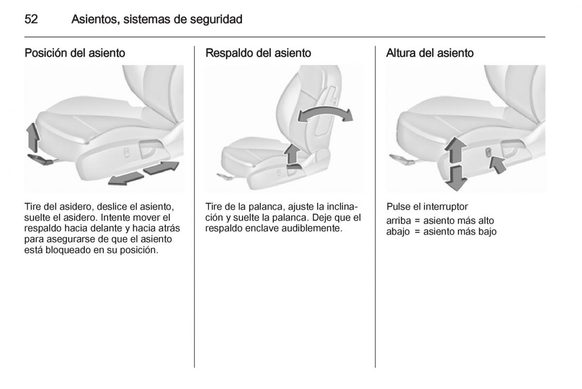 Opel Insignia manual del propietario / page 54