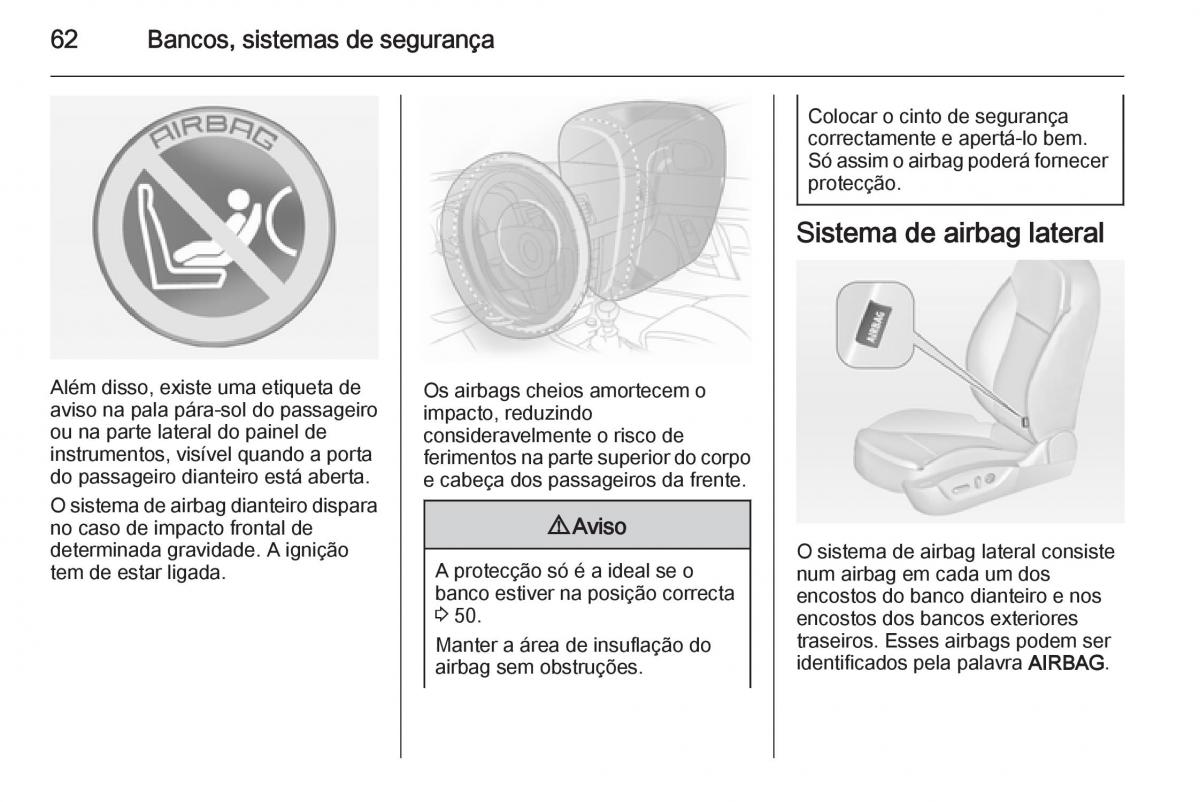 Opel Insignia manual del propietario / page 64