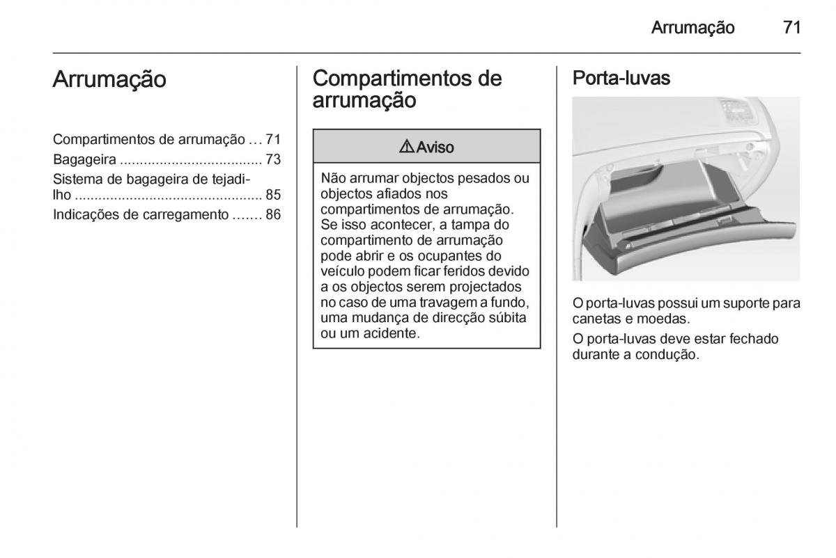 Opel Insignia manual del propietario / page 73