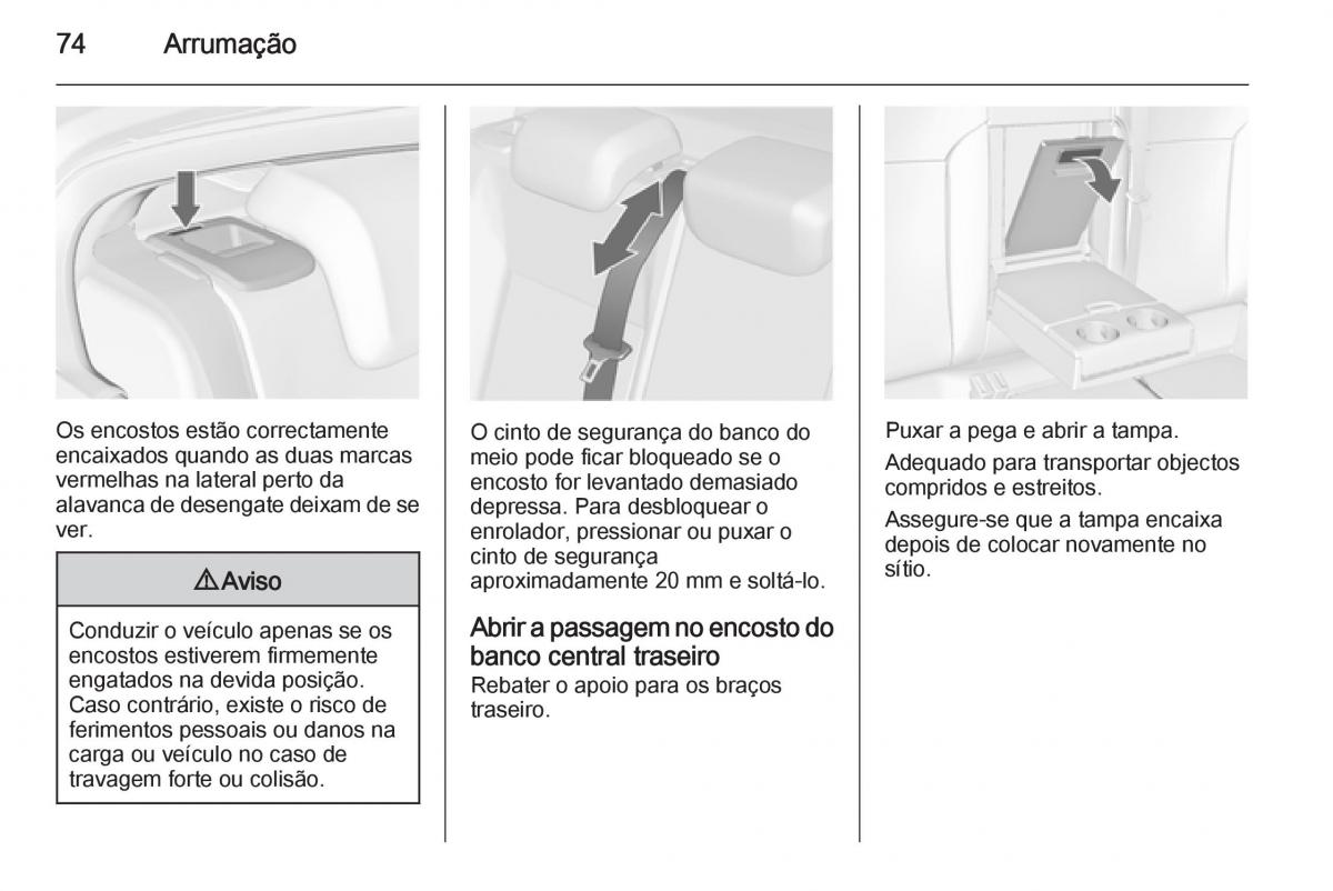 Opel Insignia manual del propietario / page 76