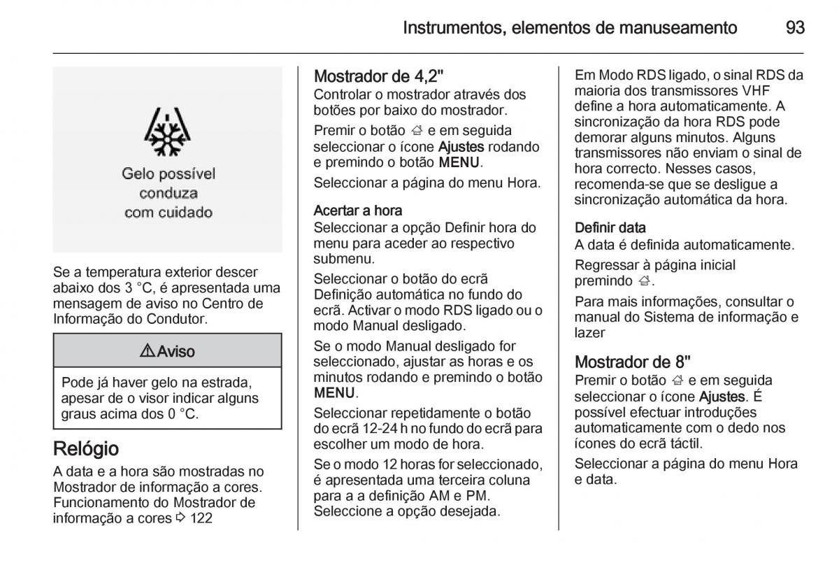 Opel Insignia manual del propietario / page 95