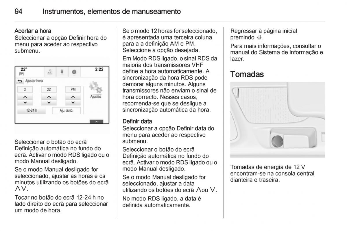 Opel Insignia manual del propietario / page 96